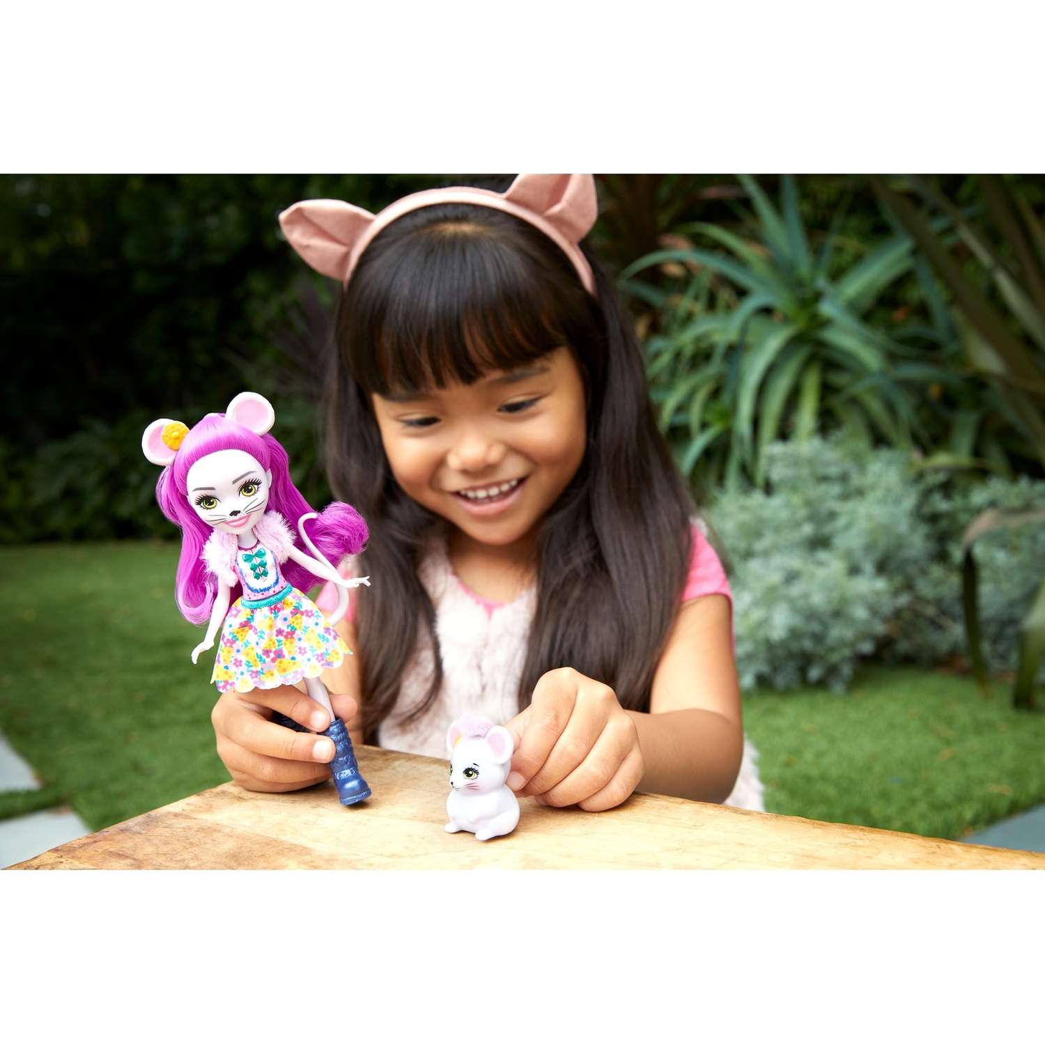 Кукла Enchantimals Фондю и мышка Майла FXM76 FNH22 - фото 9