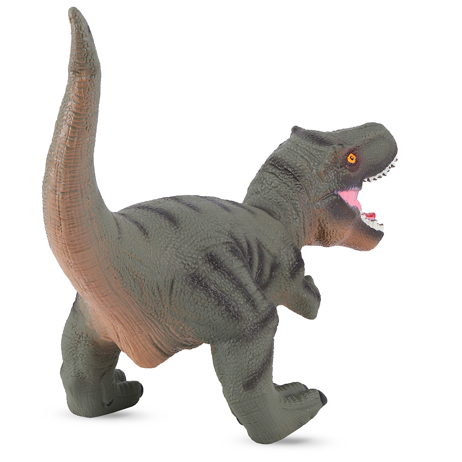 Фигурка динозавра ДЖАМБО с чипом звук рёв животного эластичный JB0208315 - фото 7