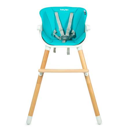 Стул для кормления Babyton Woody Turquoise