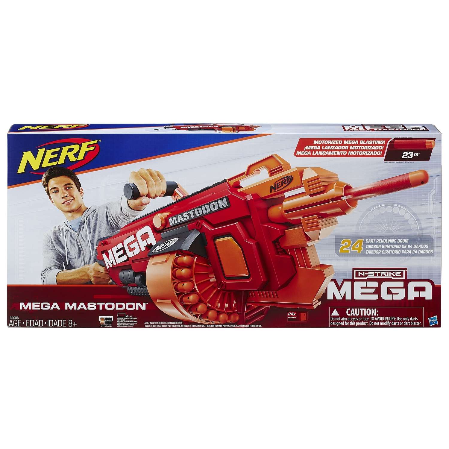 Бластер Nerf Mega Мастодон (B8086EU4) - фото 2