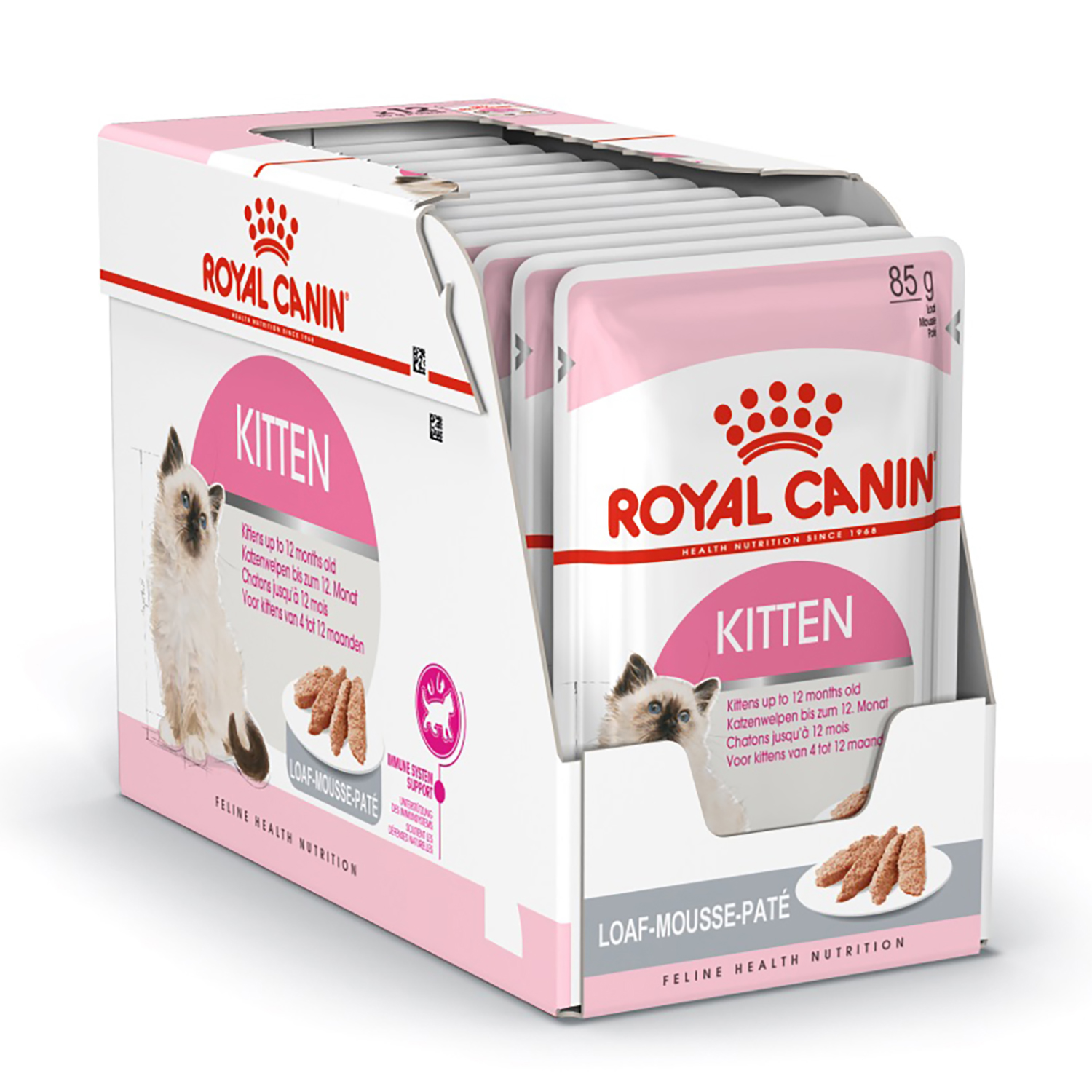 Влажный корм для кошек ROYAL CANIN Kitten 0.085 кг (полнорационный) - фото 4