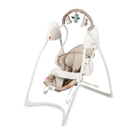 Электронные качели Graco Swing n Bounce WOODLAND WALK