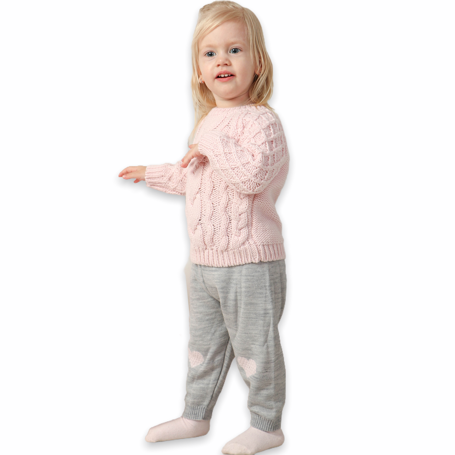 Джемпер Linas baby 5370-10R-Светло-розовый - фото 1