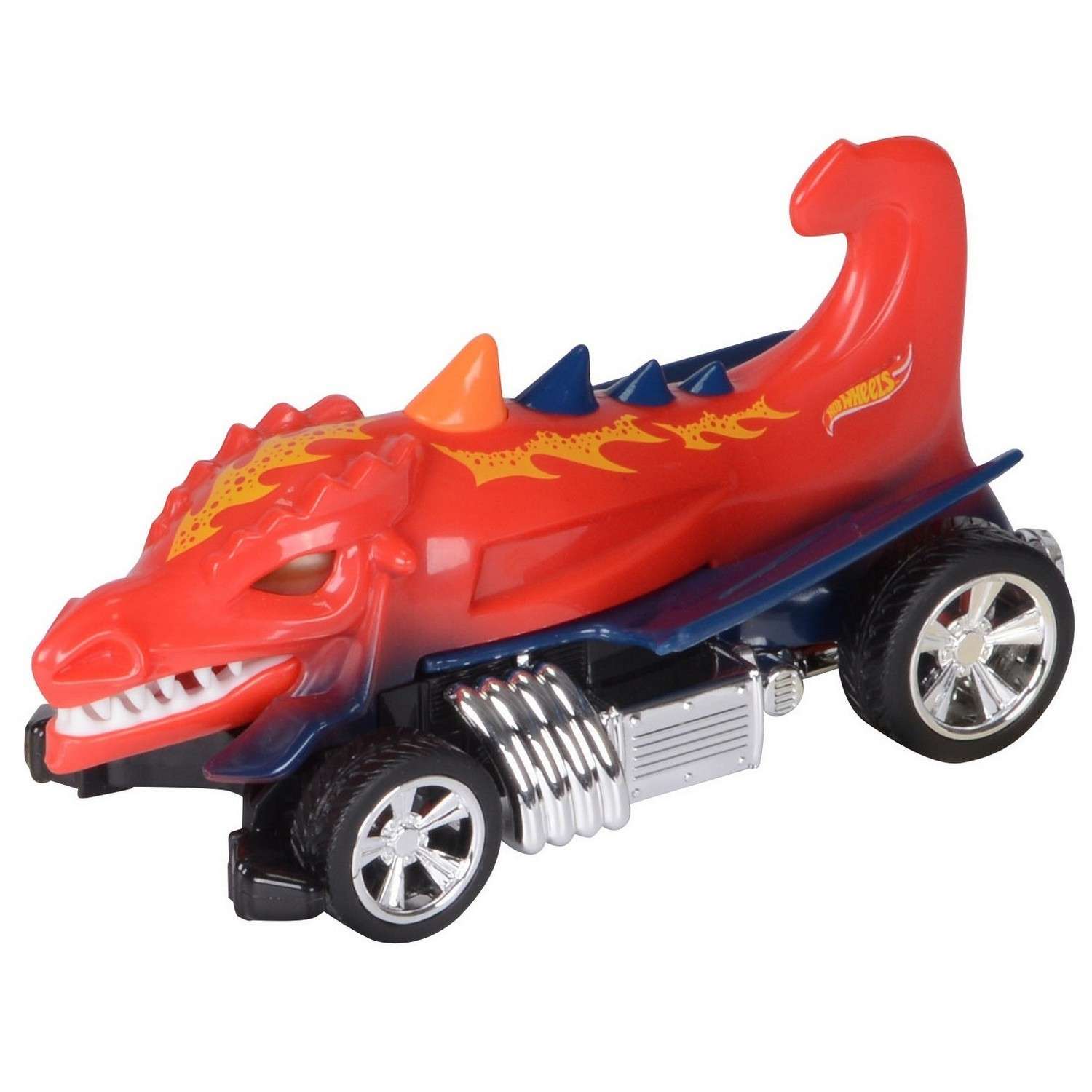 Машинка Hot Wheels Dragon Blaster со светом и звуком 90571 - фото 1