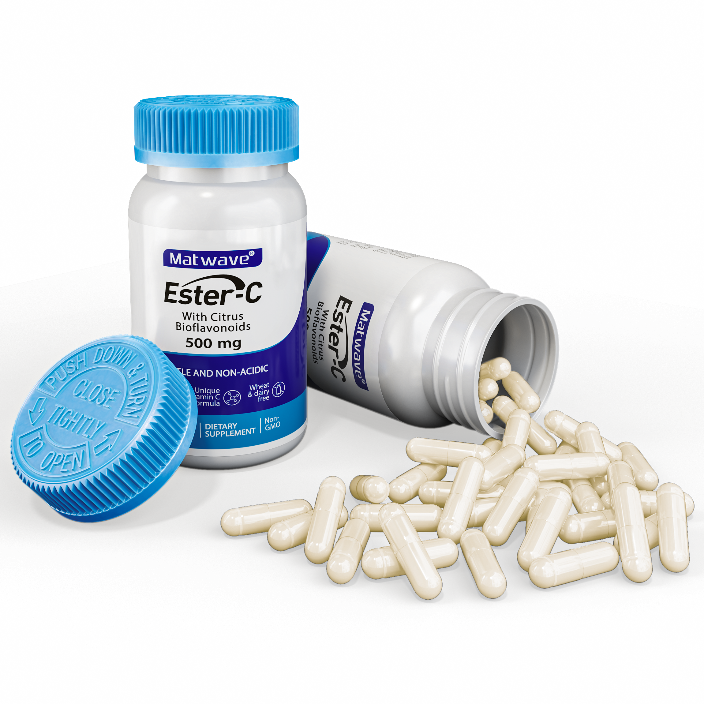 Витамин С Matwave Ester-C Эстер С 500 mg 60 капсул комплект 2 упаковки - фото 7