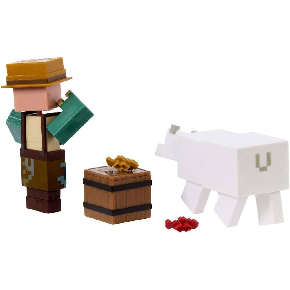 Игровой набор Minecraft Рыбак и Белый медведь - фото 7