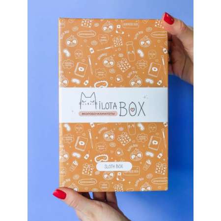 Подарочный бокс для девочки iLikeGift Milota Box mini ленивец