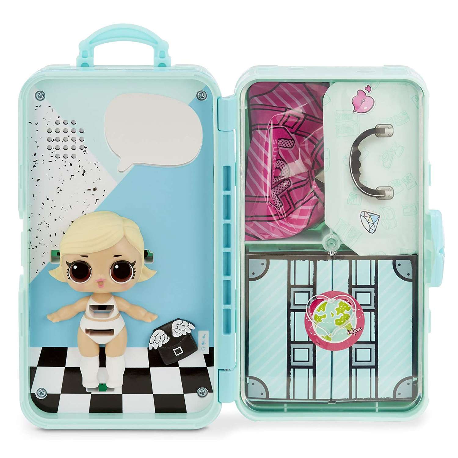 Набор игровой L.O.L. Surprise! чемоданчик с куклой Голубой 560449E7C 560449E7C - фото 4