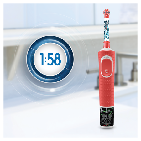 Электрическая зубная щетка ORAL-B Vitality Kids StarWars D100.433.2K