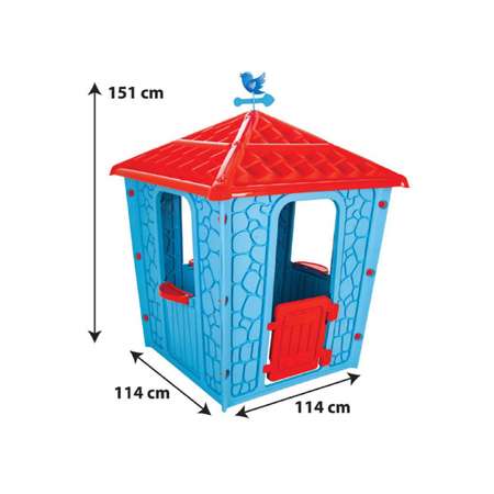 Домик игровой Pilsan голубой