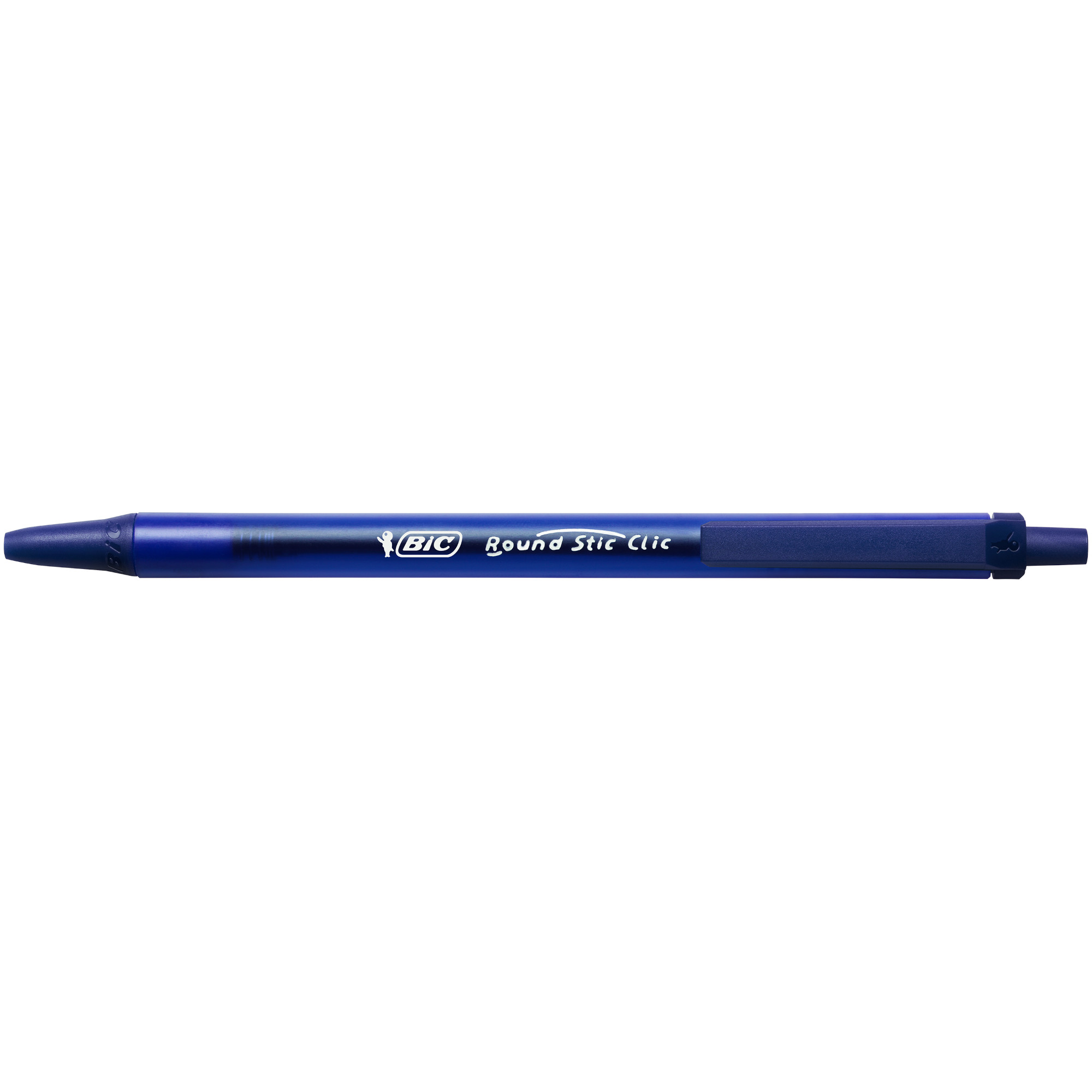 Ручка шариковая BIC Раунд Стик Клик 3шт Синий 926374 - фото 2