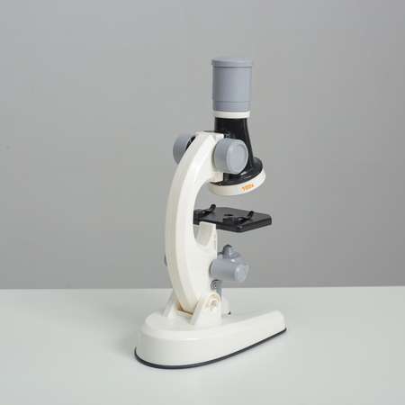 Микроскоп Sima-Land «Юный ботаник» кратность до х1200 белый подсветка