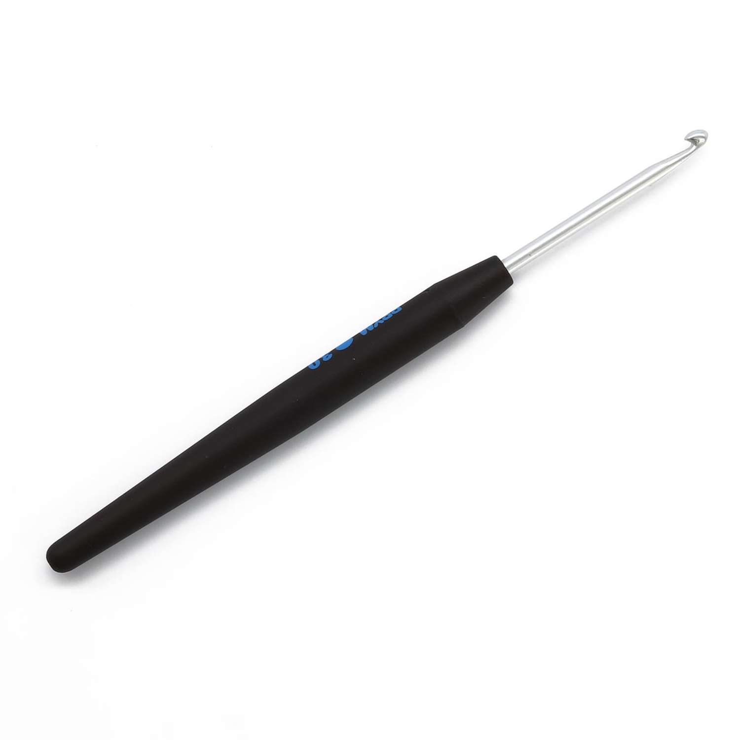 Крючок для вязания Prym SOFT с мягкой ручкой алюминиевый 3 мм 14 см 195174 - фото 1