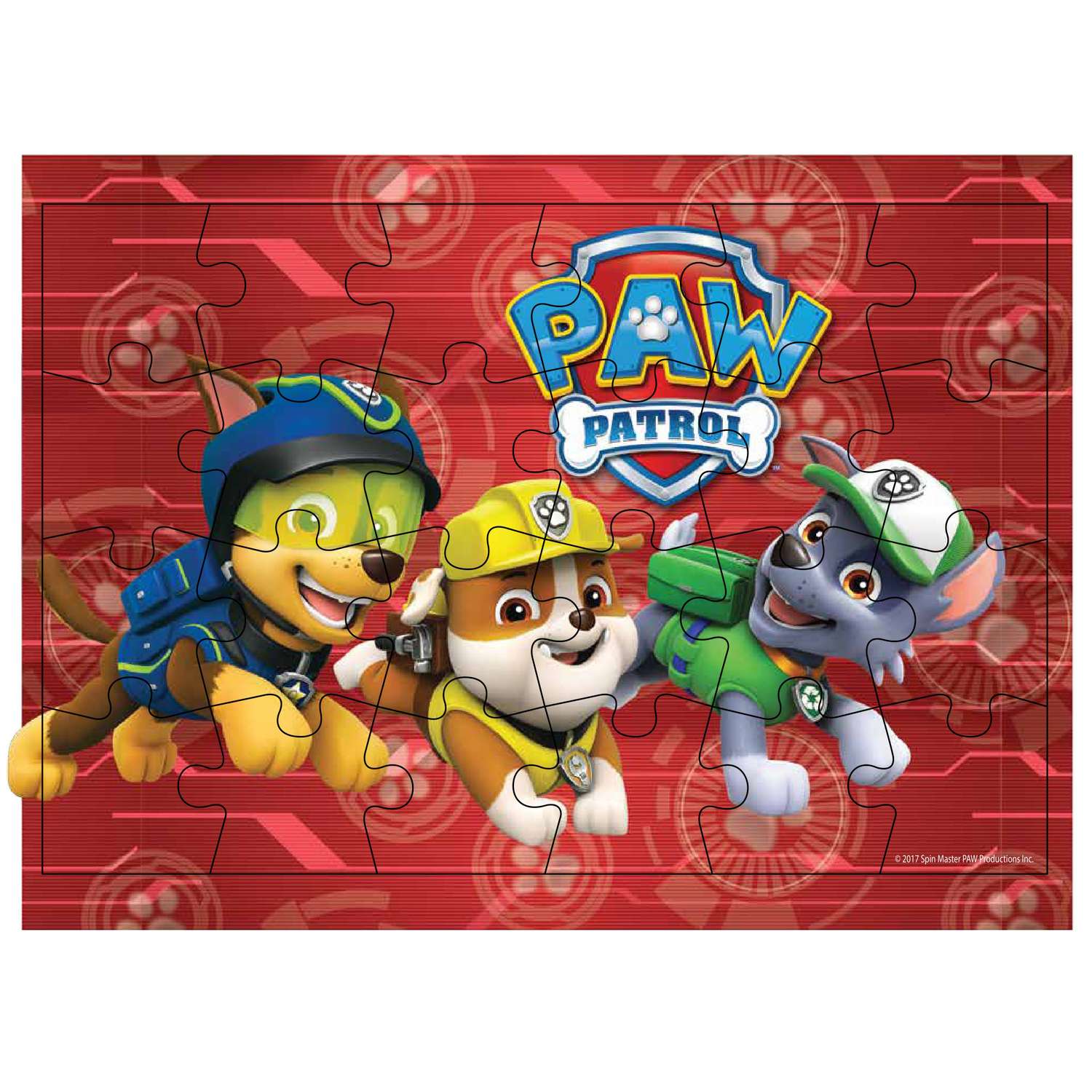 Набор пазлов Spin Master Paw Patrol объемные 2шт 6033111 - фото 3