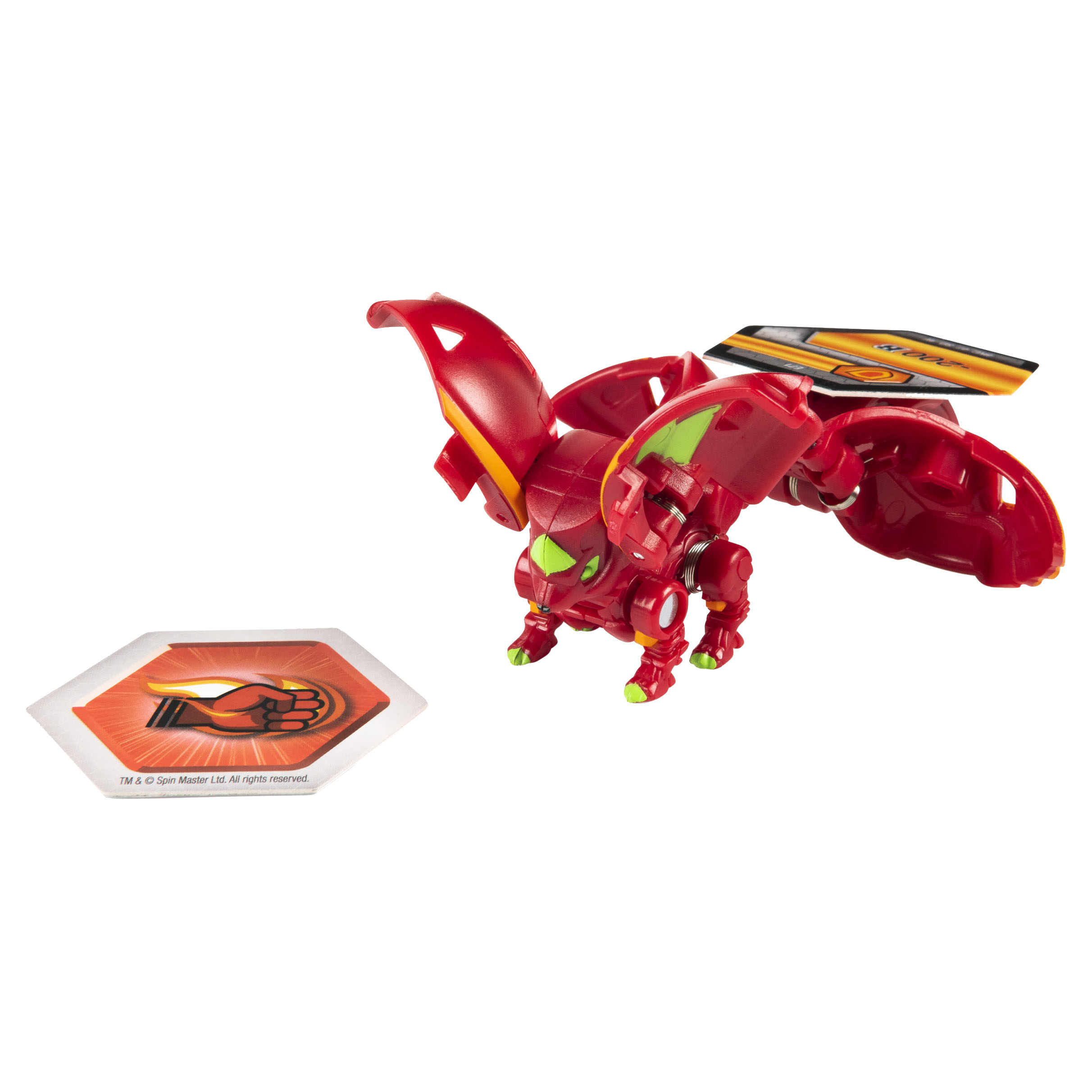 Фигурка-трансформер Bakugan S3 Ультра Carbuncle Red 6061538/20132911 - фото 3