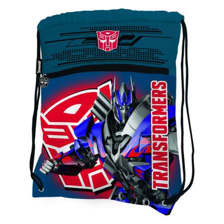 Сумка-рюкзак Kinderline для обуви Transformers (синий)