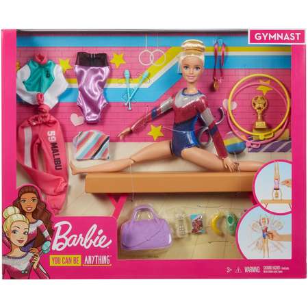 Набор игровой Barbie Гимнастка GJM72