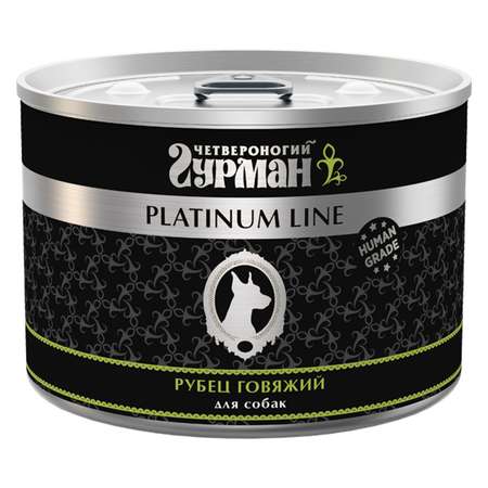 Корм для собак Четвероногий Гурман Platinum line Рубец говяжий 525г