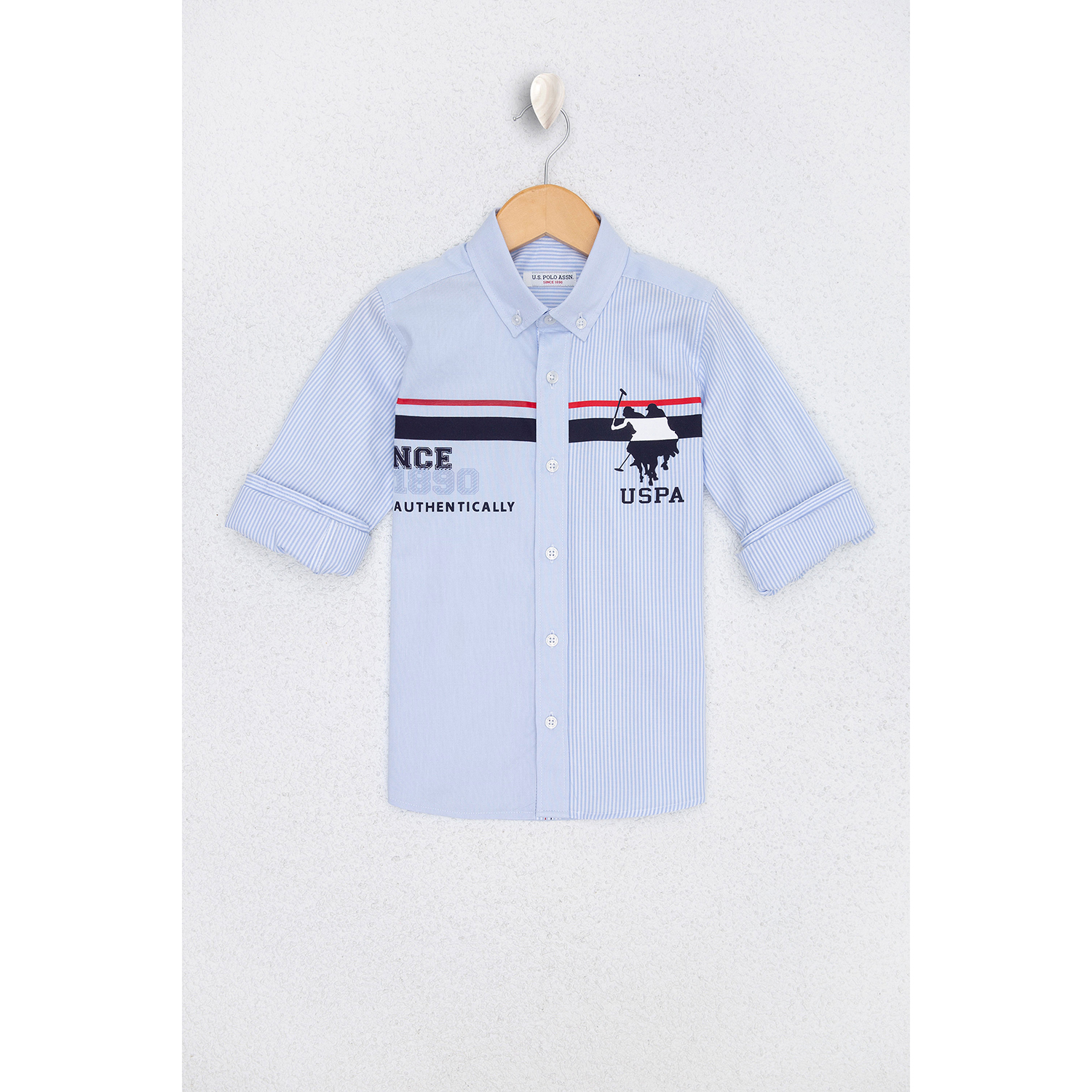 Рубашка U.S. Polo Assn G083SZ0040SOLEFKIDS_VR003 - фото 1