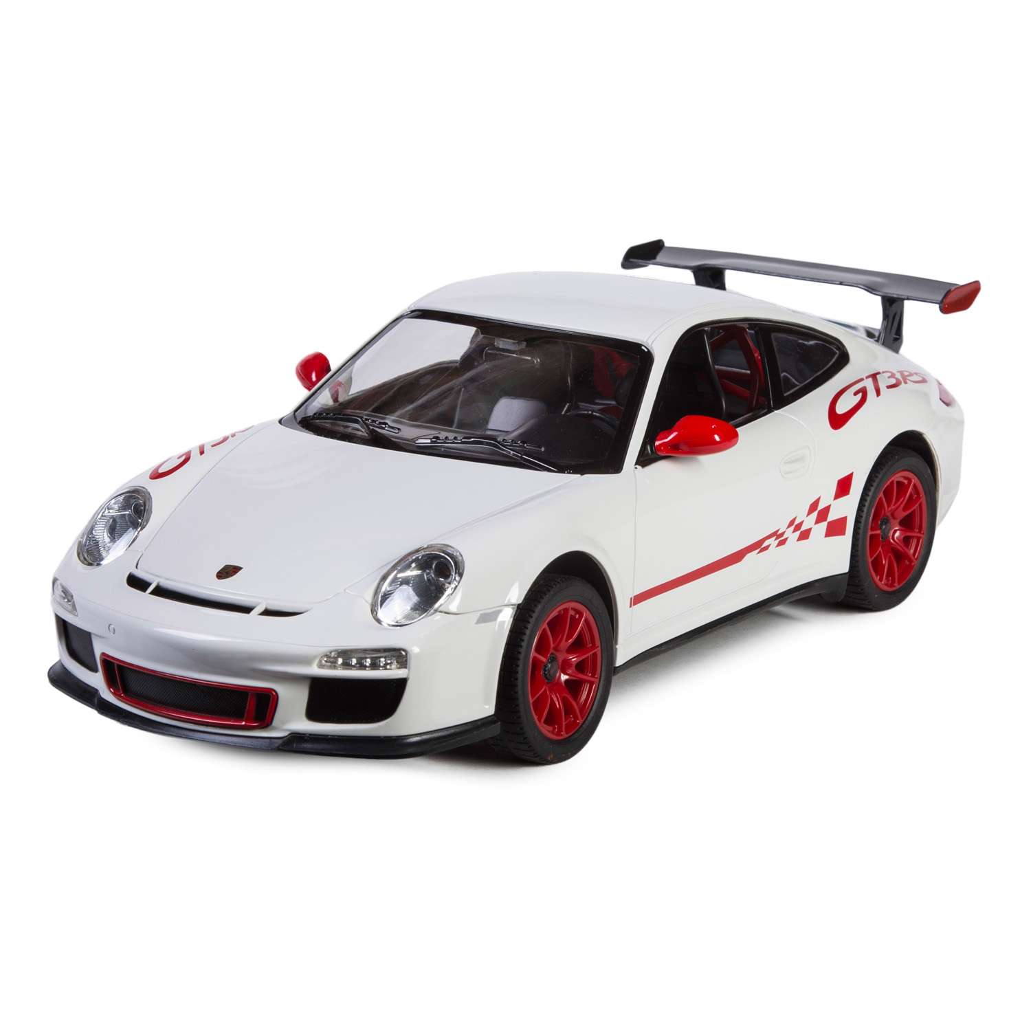 Машинка р/у Rastar Porsche GT3 1:14 белая - фото 2