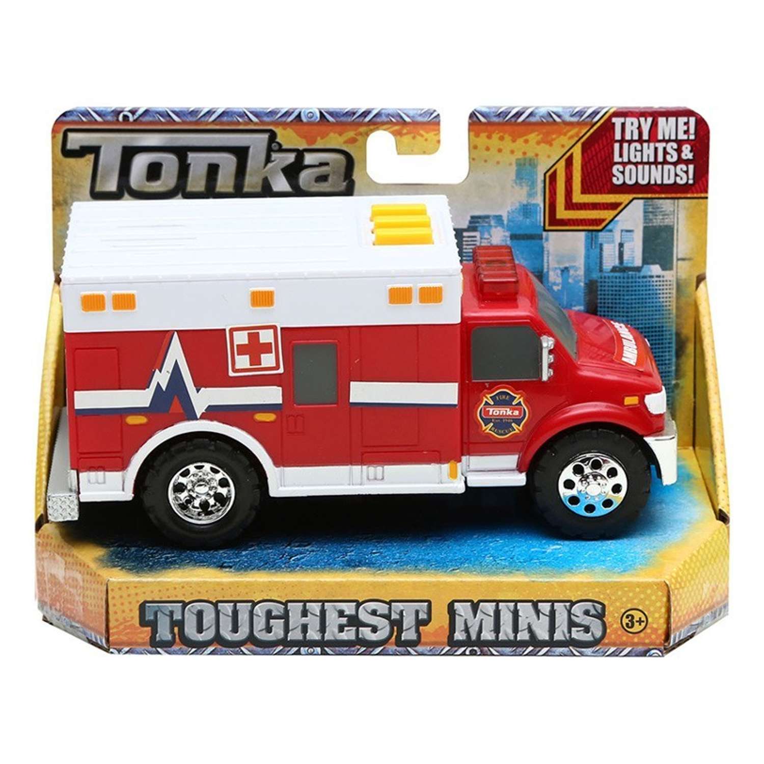 Машинка Tonka Minis свет+звук в ассортименте 51296 - фото 4