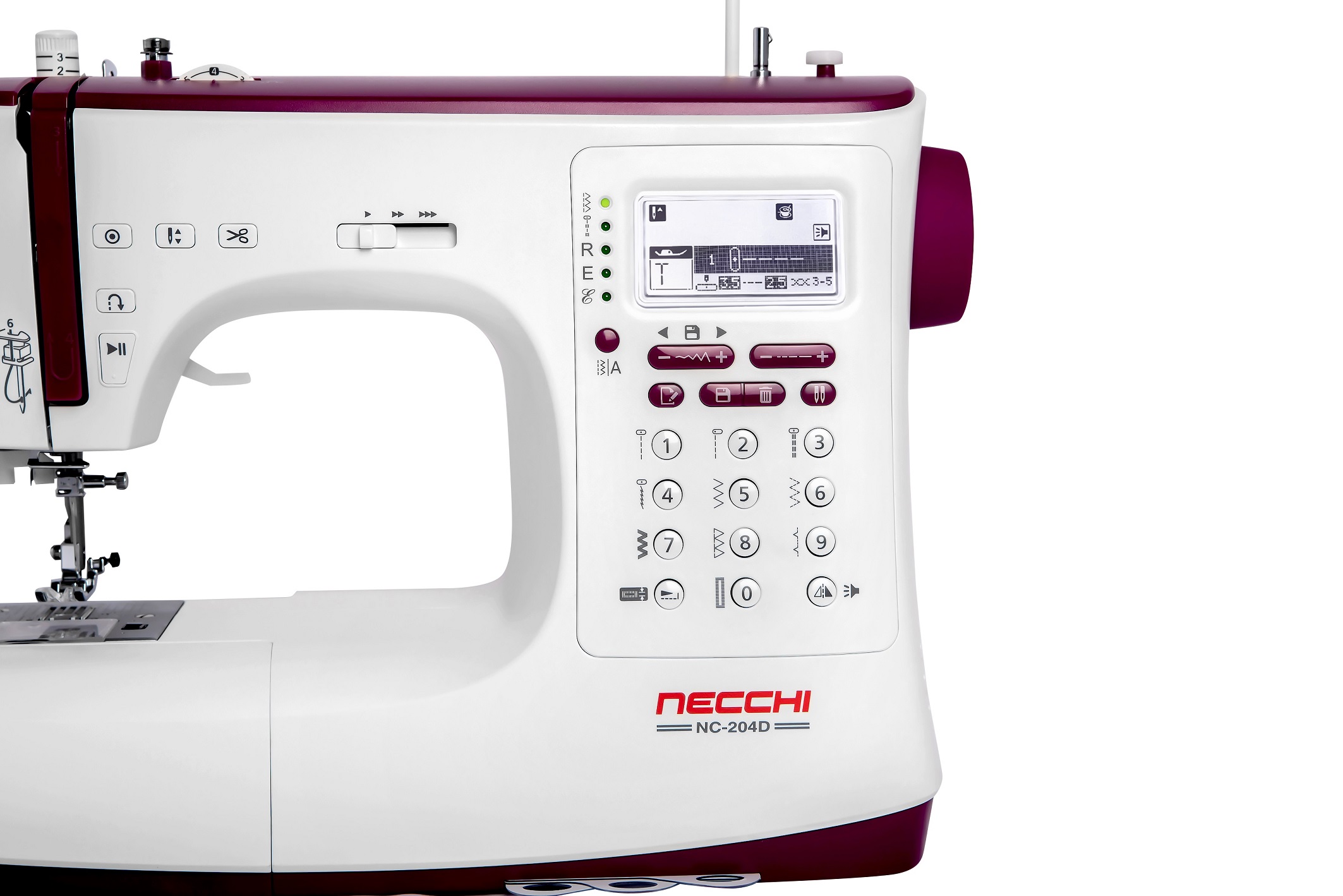 Швейная машина Necchi Necchi NC-204D купить по цене 41707 ₽ в  интернет-магазине Детский мир