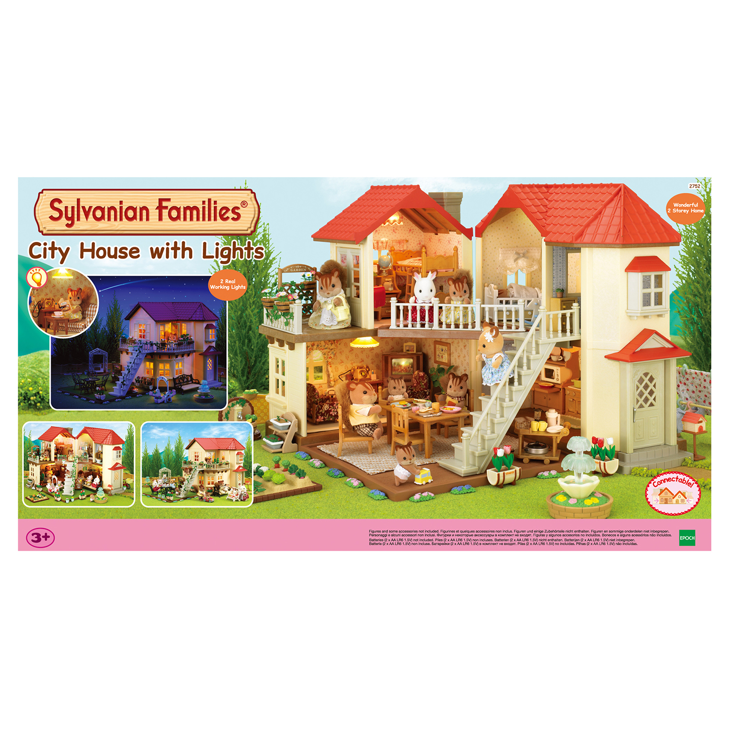 Набор Sylvanian Families "Большой дом со светом" (2752) 2752 - фото 3