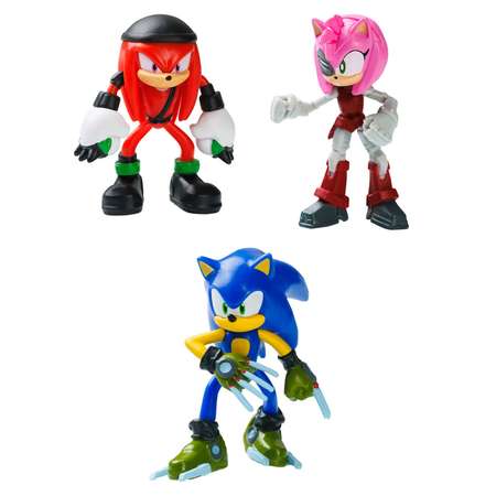 Набор игровой PMI Sonic Prime фигурки 3 шт SON2021-A
