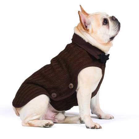 Куртка для собак DogGoneSmart вязаная 14 Коричневый 30651