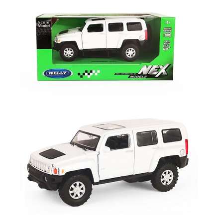 Автомобиль Welly Hummer Hummer H3 1:36 белый