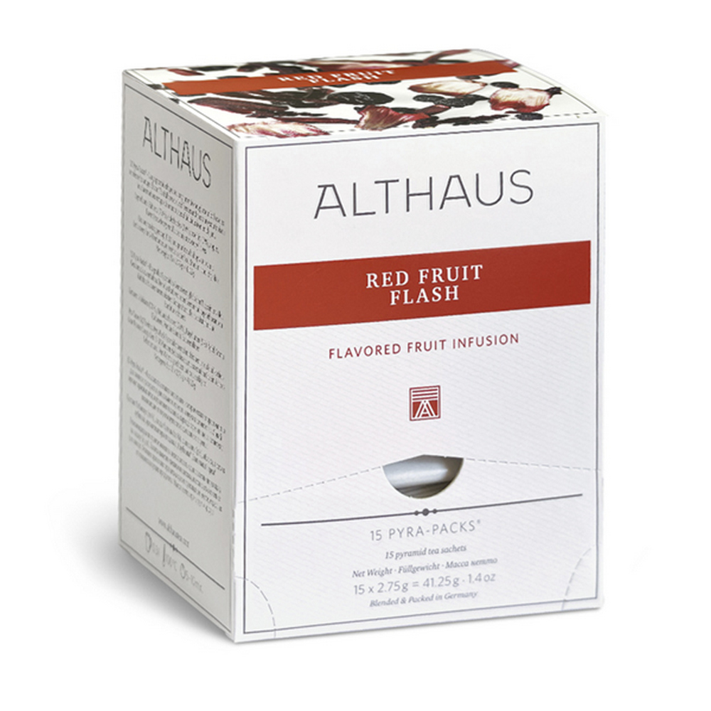 Чай ALTHAUS Pyra Pack Red Fruit Flash15 x 2.75g - фото 1