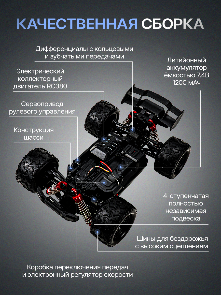 Автомобиль РУ Рыжий кот 1:18 - фото 3