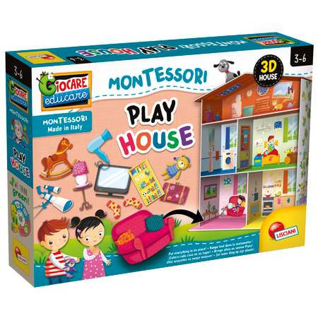 Настольная игра LISCIANI Мой Дом Montessori