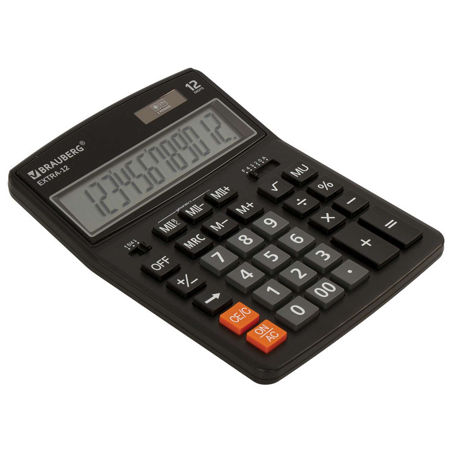 Калькулятор настольный Brauberg электронный 12 разрядов - фото 6