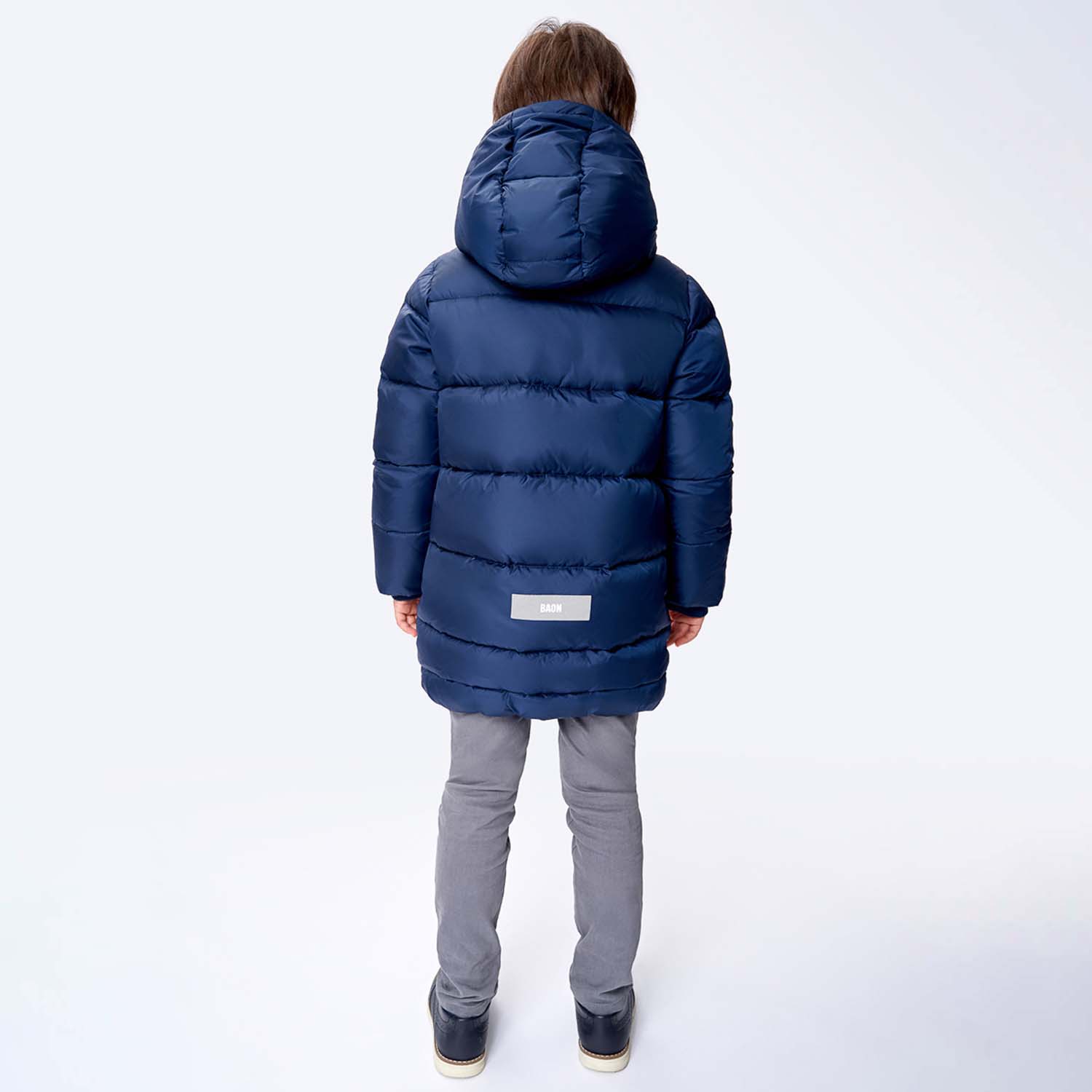 Пуховик Baon BK509501 / DEEP NAVY - фото 2