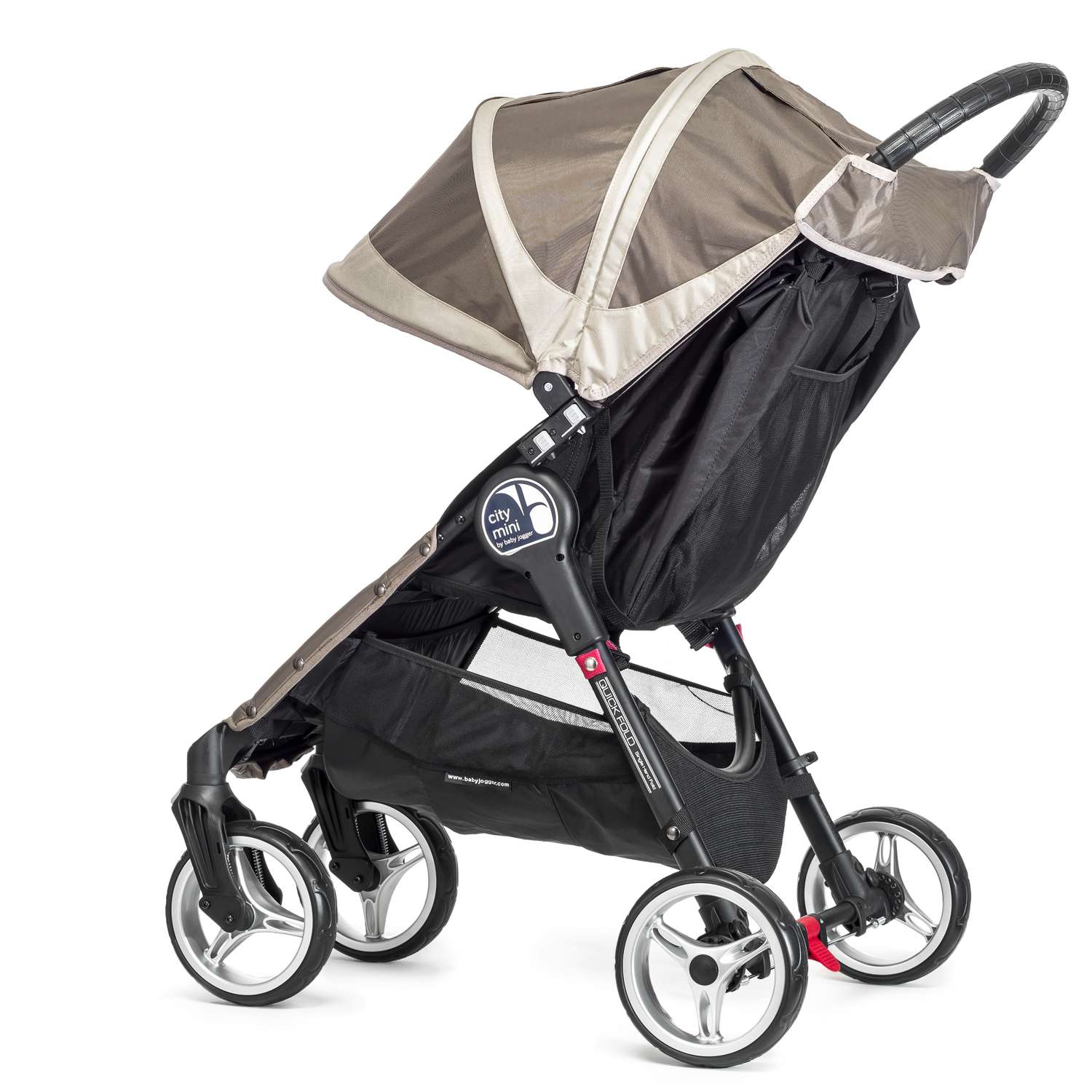 Коляска Baby Jogger City Mini с бампером Sand - фото 14