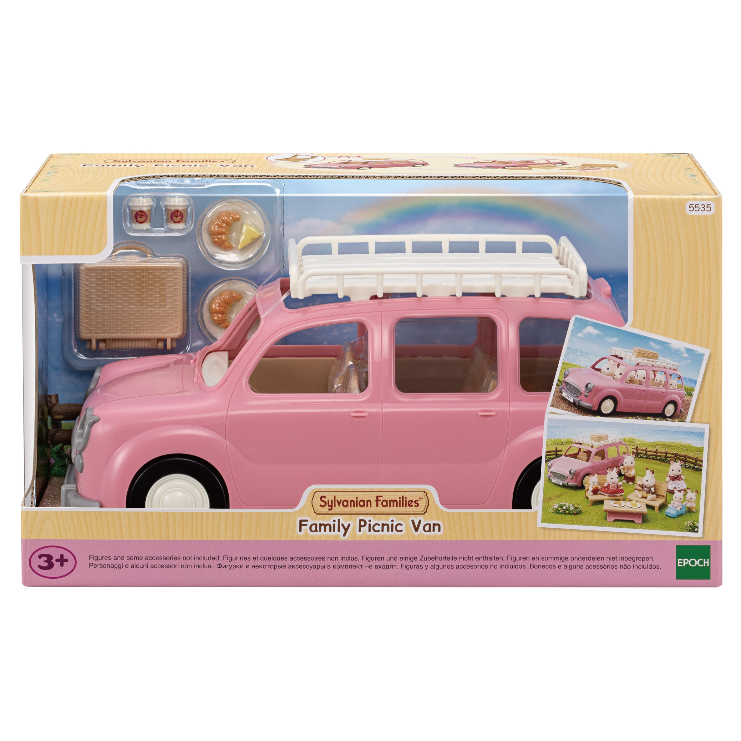 Набор Sylvanian Families Семейный автомобиль для пикника купить по цене  4699 ₽ в интернет-магазине Детский мир