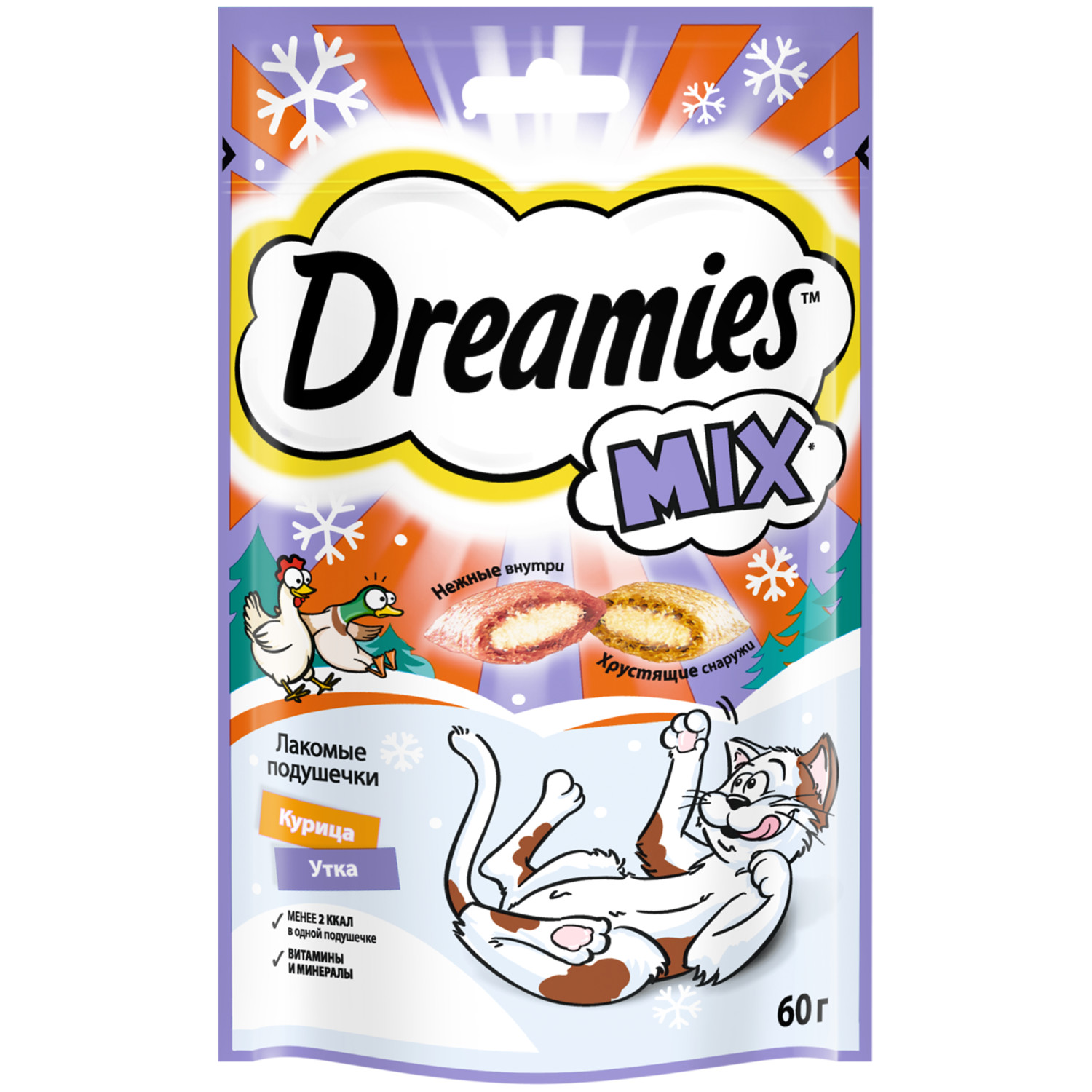 Лакомство для кошек Dreamies 0.06 кг - фото 1