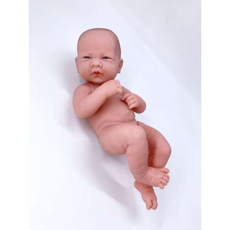 Кукла JC TOYS Виниловая 36см Newborn с кроваткой «18578»