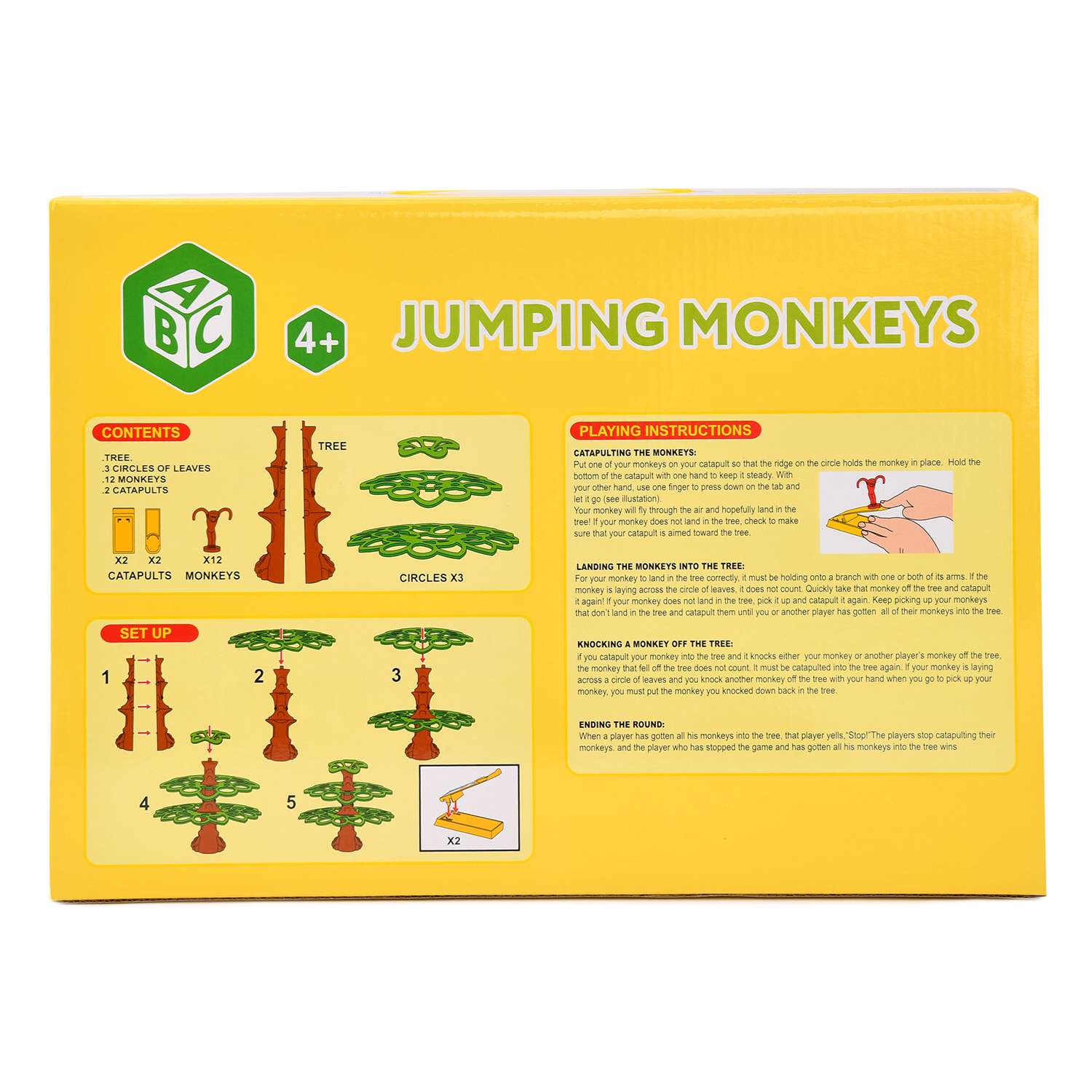 Игра ABC Прыгающие обезьянки YJ224160629 - фото 3