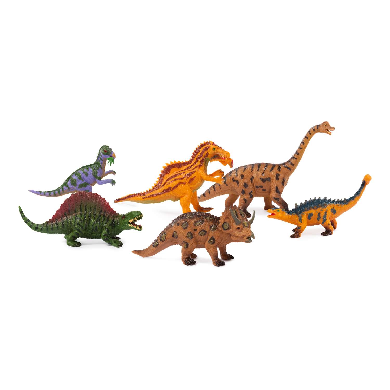 Игровой набор Attivio Динозавры 6 шт в ассортименте - фото 1