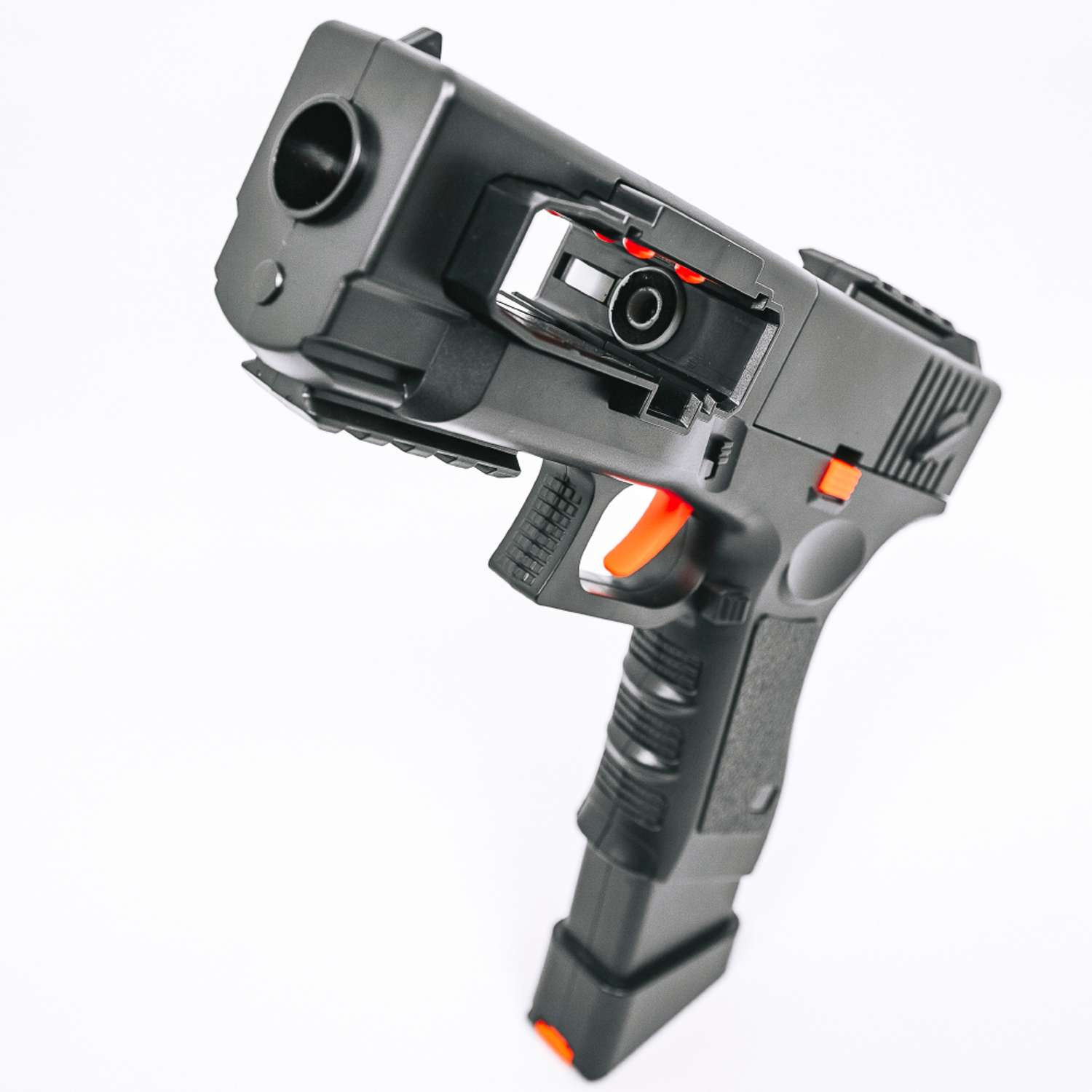 Пистолет детский игрушечный HITMAN GUN автоматический с пульками и дополнительные боеприпасы - фото 24