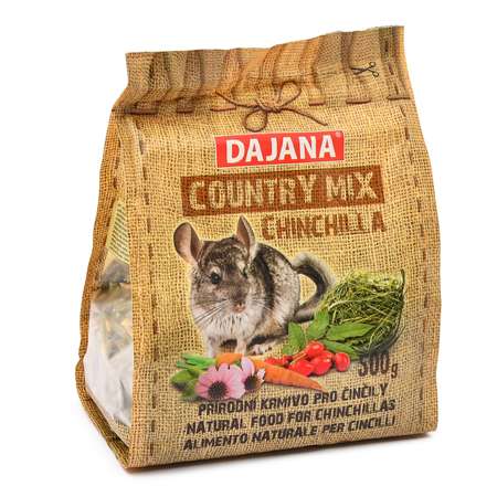 Корм для шиншилл DAJANA Country Mix 500г DP403J