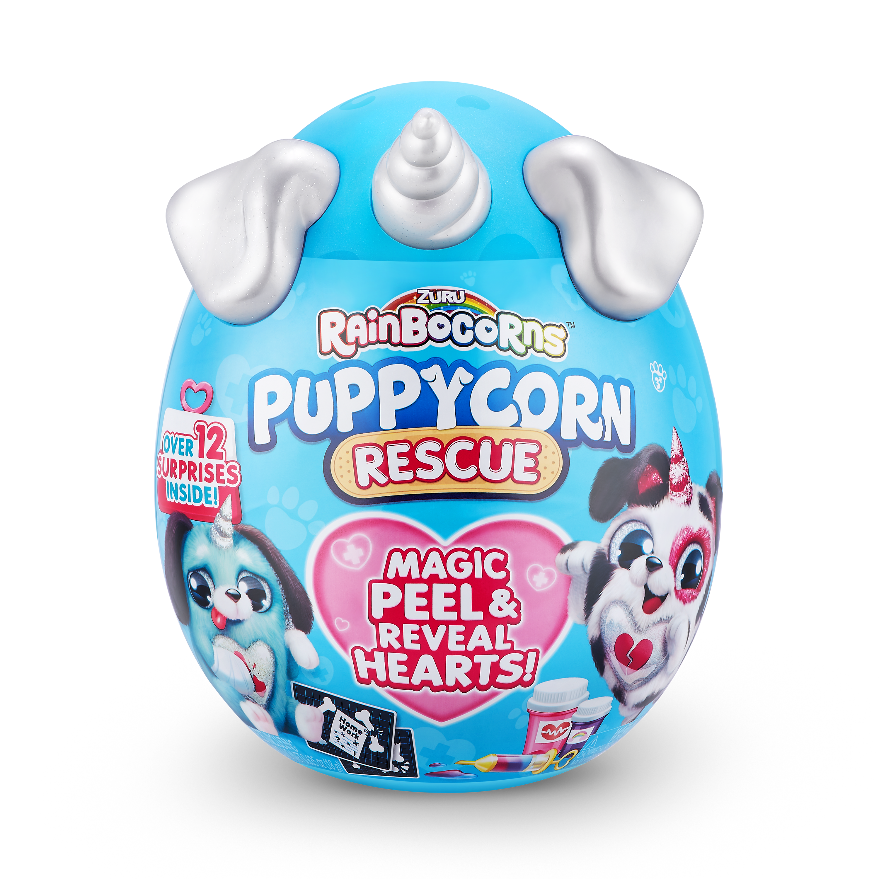 Игрушка сюрприз Zuru Rainbocorns Puppycorn Rescue мини питомец щенок единорог - фото 12