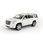 Автомобиль Welly Cadillac Escalade 1:24 без механизмов белый