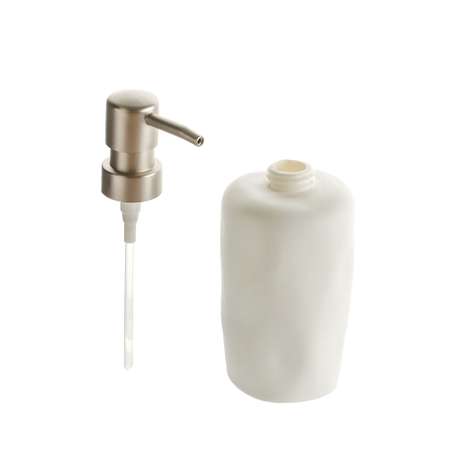 Дозатор для жидкого мыла Raindrops Айсберг белый B5632-1