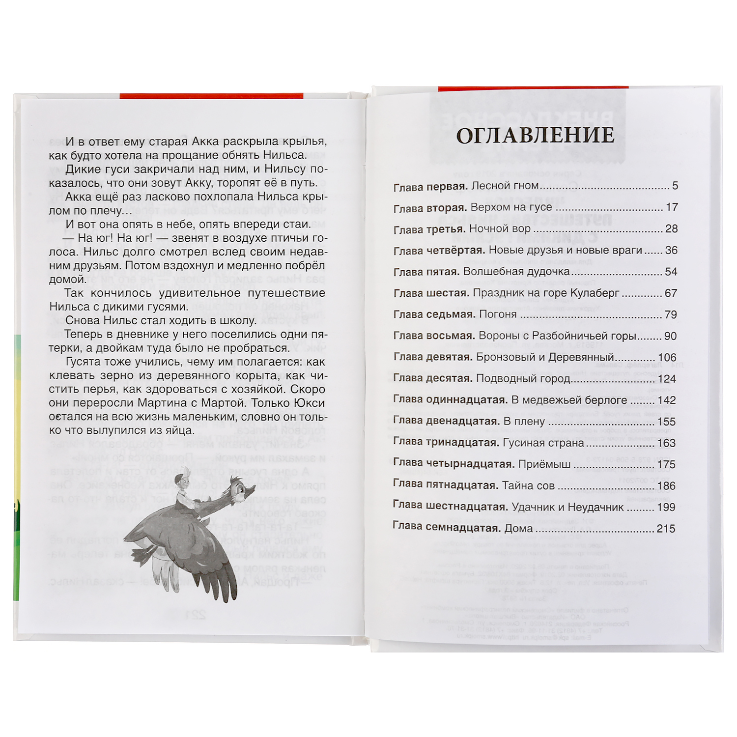 Книга - Внеклассное чтение. С. Лагерлеф - Чудесное приключение Нильса с дикими гусями