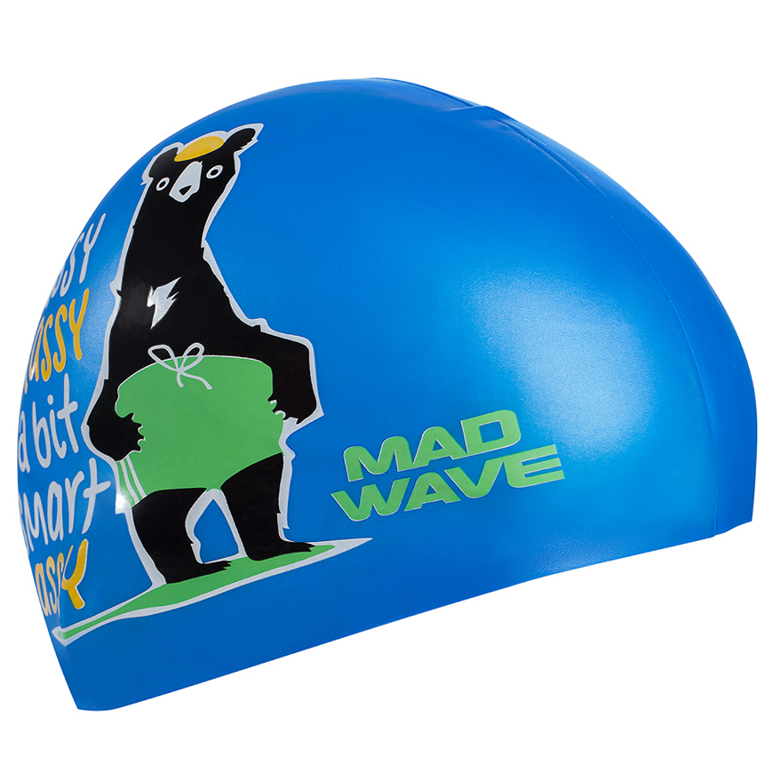 Шапочка для плавания Mad Wave Smart Assy M0570 02 0 03W Синий - фото 3