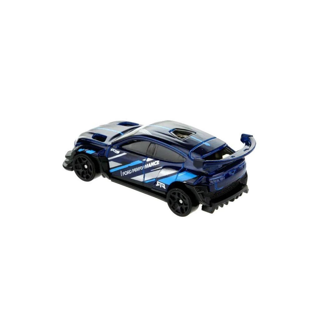 Автомобиль Hot Wheels Ford Mustang Mach-E 1400 синий 60629 - фото 4