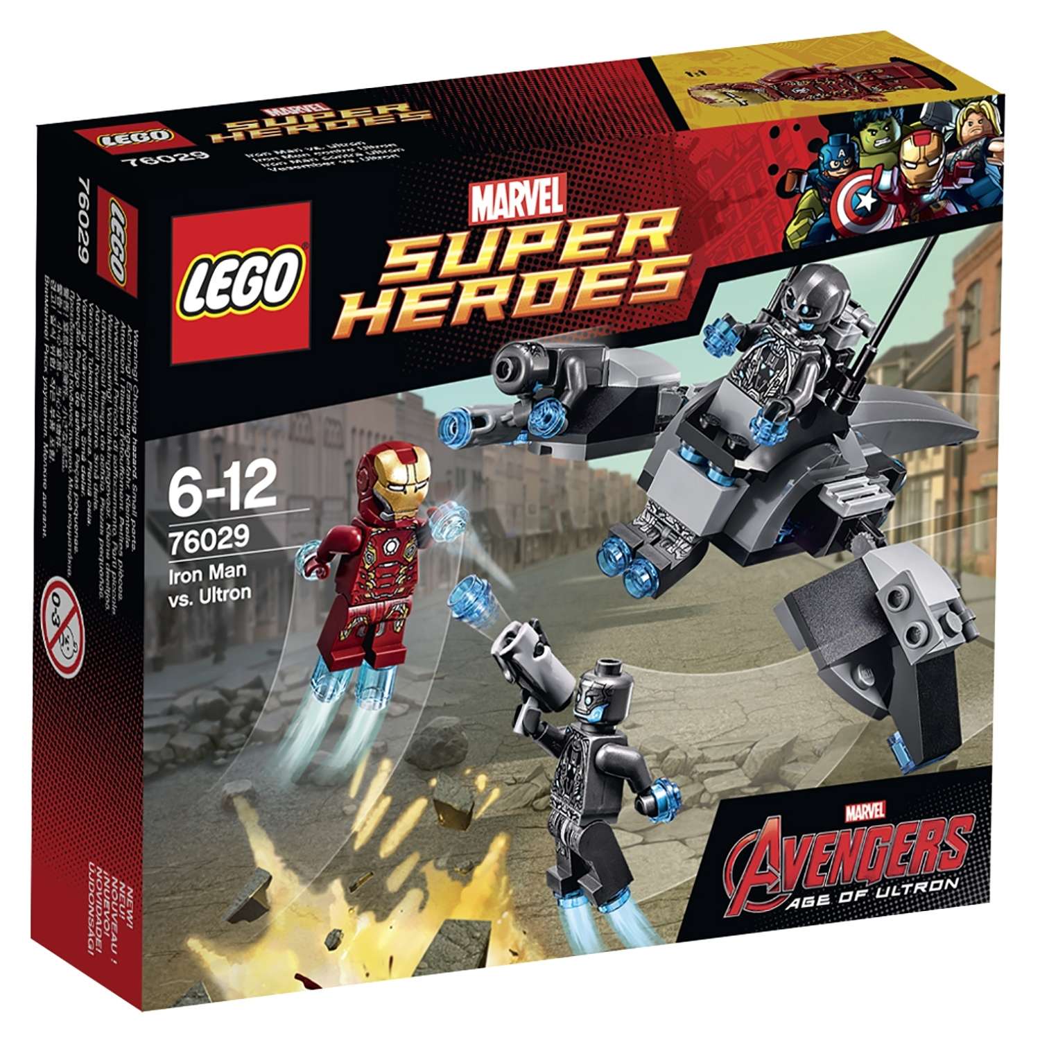 Конструктор LEGO Super Heroes Железный человек против Альтрона (76029) - фото 2